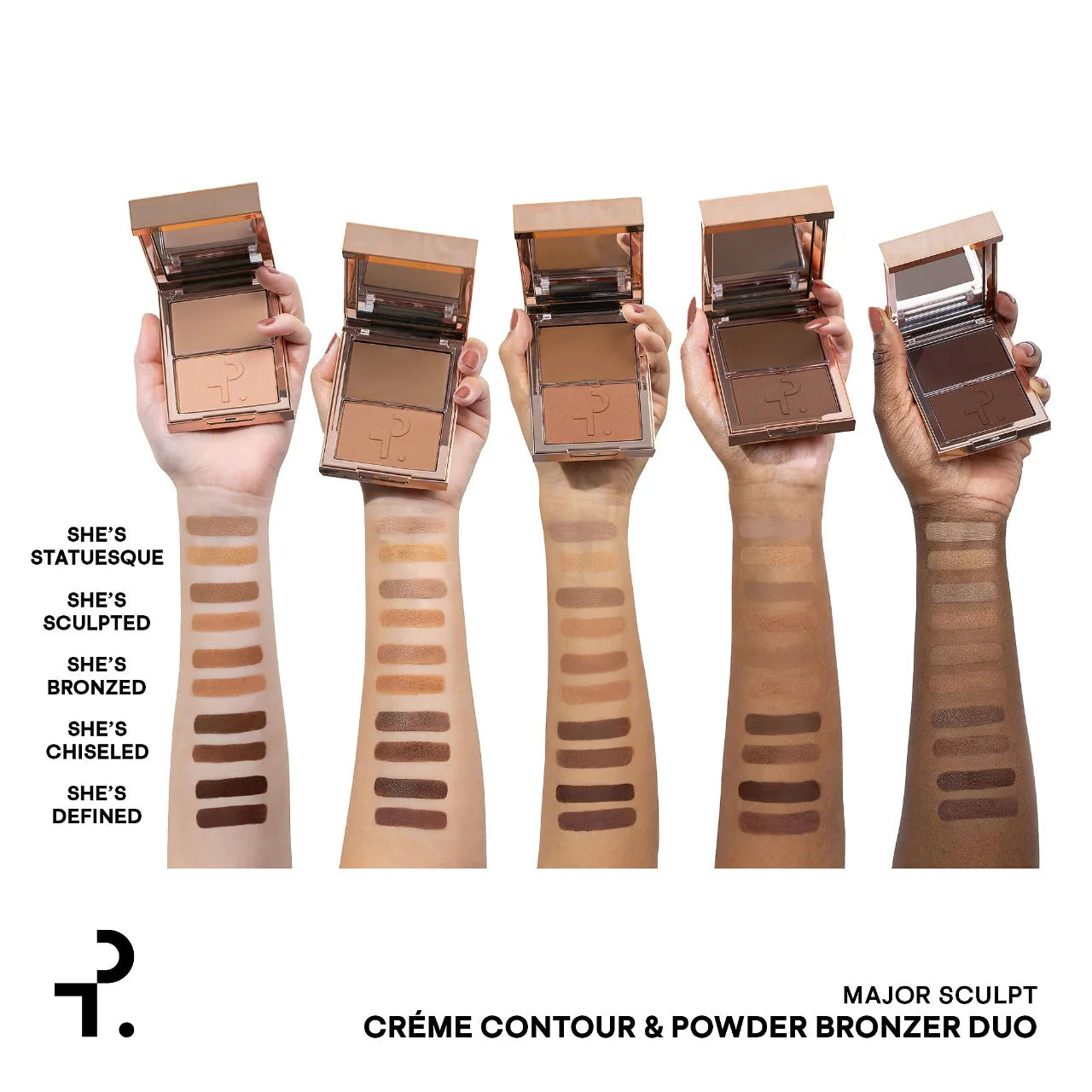 PATRICK TA
Major Sculpt Crème Contour & Powder Bronzer Duo