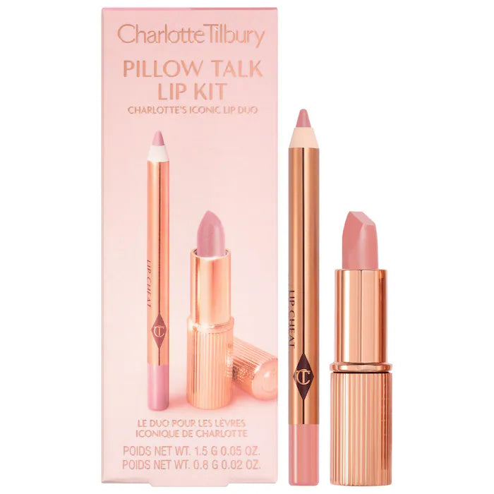 Charlotte Tilbury
Mini Pillow Talk Lipstick & Liner Set