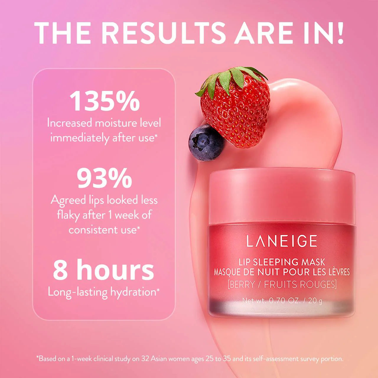 LANEIGE
Lip Sleeping Mask Intense Hydration with Vitamin C