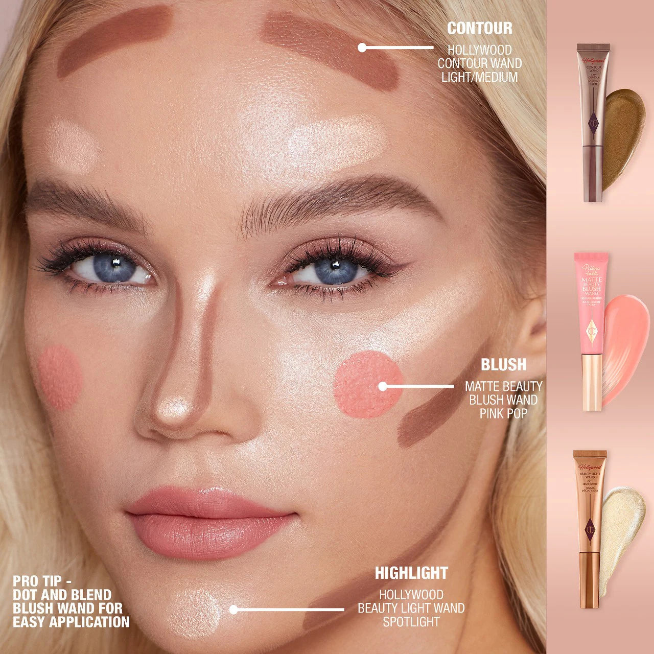 Charlotte Tilbury
Matte Beauty Blush Wand