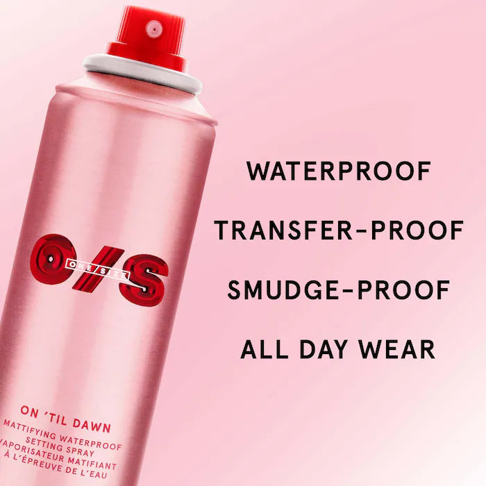 ONE/SIZE by Patrick Star On 'Til Dawn Mattifying Waterproof Setting Spray