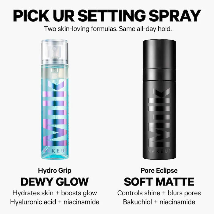 MILK MAKEUP Pore Eclipse Mattifying + Blurring Transfer-Proof Setting Spray