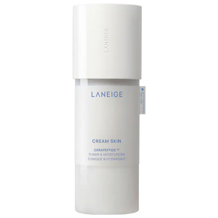 LANEIGE Cream Skin Refillable Toner & Moisturizer with Ceramides and Peptides